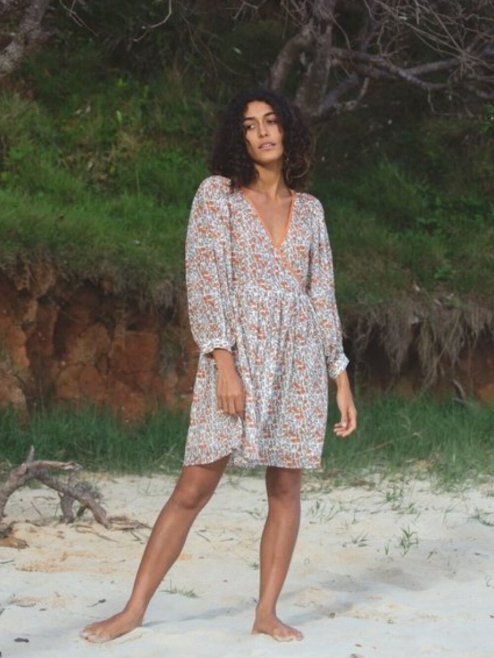 NWT Daughters Of India Binita Mini Dress Medium